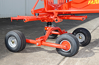 Star 350-9 Rotary Rake Tandem Axle